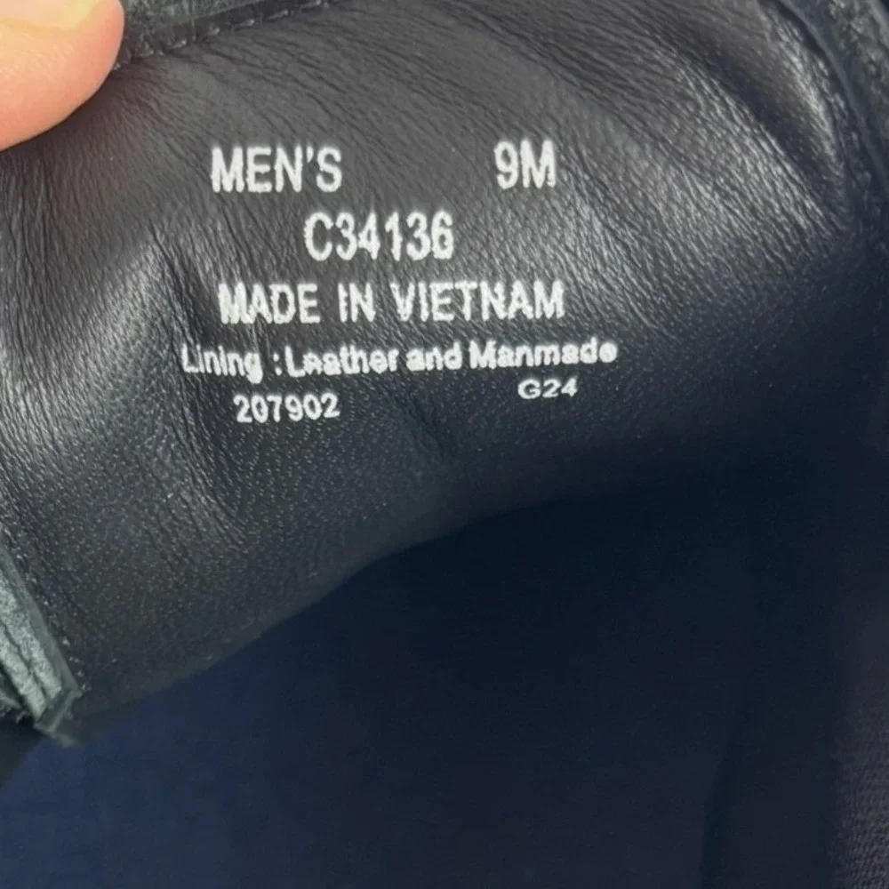 NWT Cole Haan ME‎ Cap Oxford Shoes Mens Size 9 Black Waterproof Leather Oxford